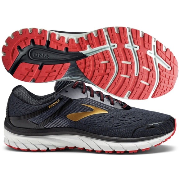 Brooks Other - Brooks Adrenaline GTS 18 Men's black Running Sneakers size 10